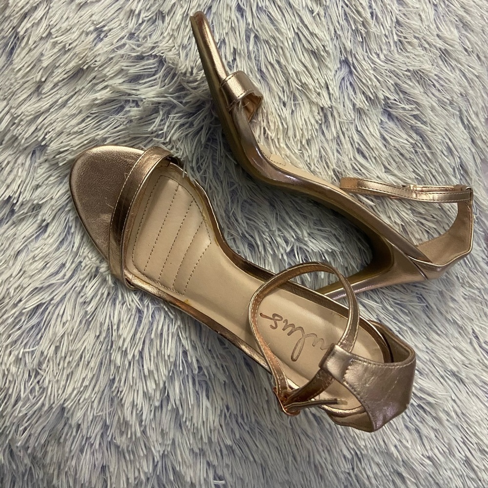 Gold heels